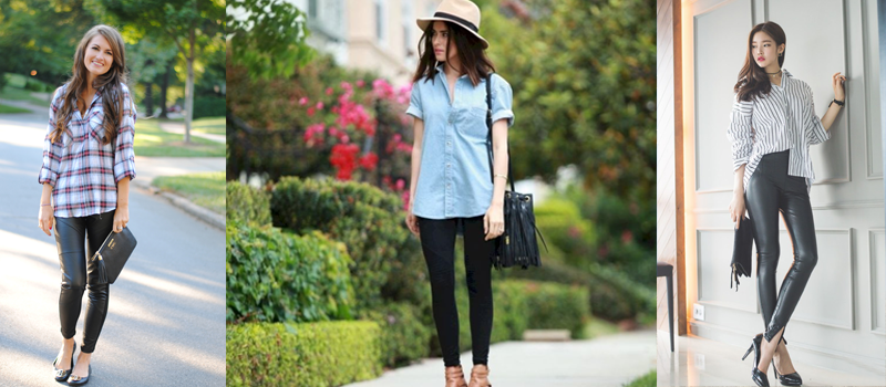 Moda- I leggings si indossano con la camicia: come essere comode con gli  abbinamenti di tendenza - StartNews