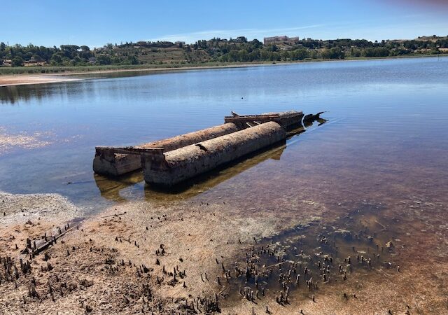 Bonifica ambientale al lago di Pergusa: rimossi resti ferrosi