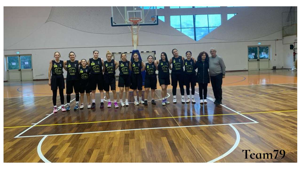 Piazza Armerina, basket serie C femminile – Team79 supera l’ A.S.D. Pgs Sales nonostante i problemi di formazione