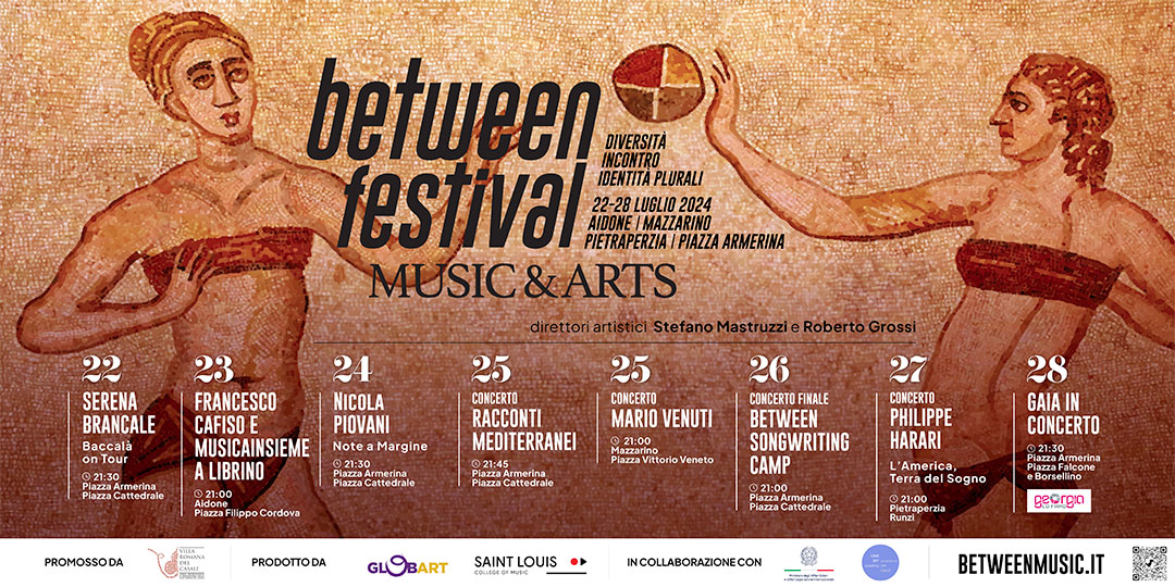 Between Festival Music & arts, dal 22 luglio a Piazza Armerina, Aidone, Mazzarino, Pietraperzia. Il calendario degli eventi