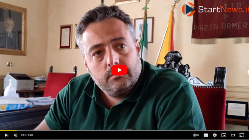 [VIDEO] Crisi idrica: il sindaco e presidente dellATI, Nino Cammarata: “situazione
