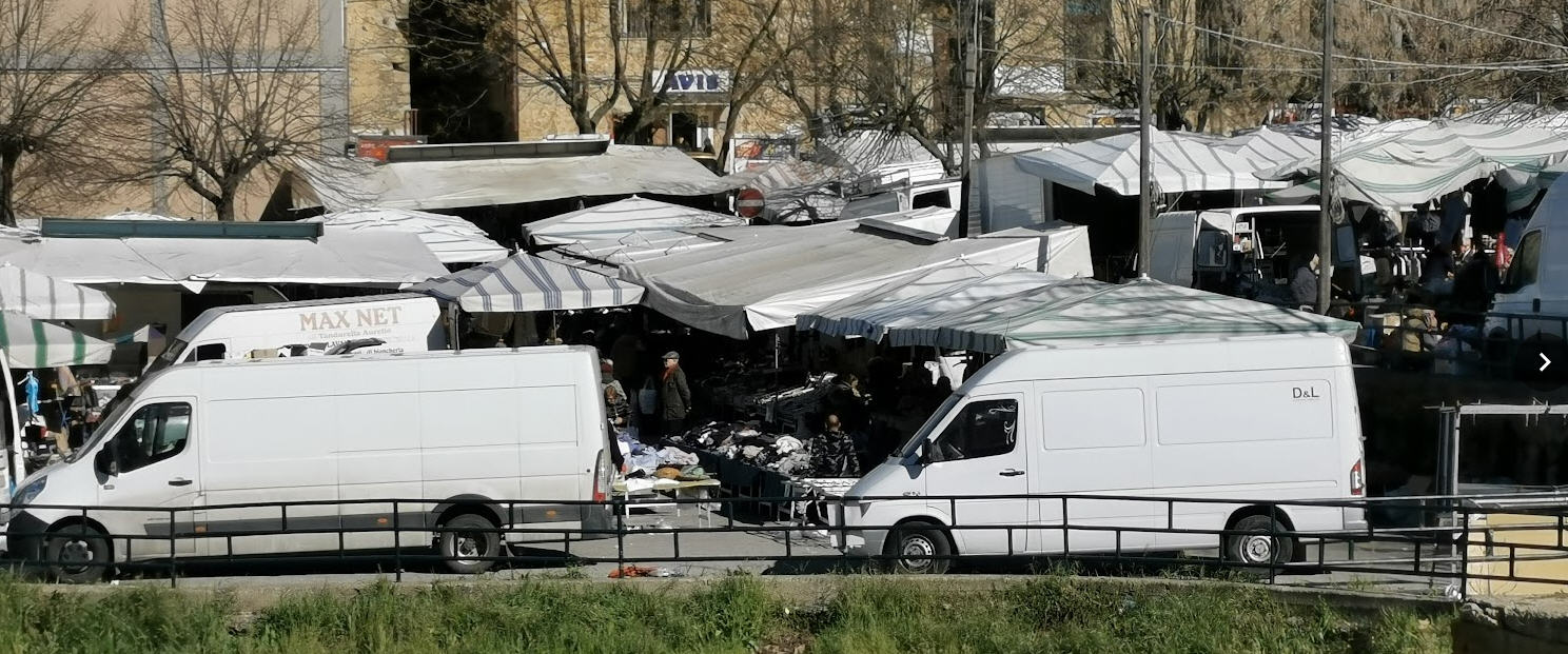 Piazza Armerina – Lavori nella piazzetta Berlinguer : si sposta temporaneamente il mercato alimentare del giovedì