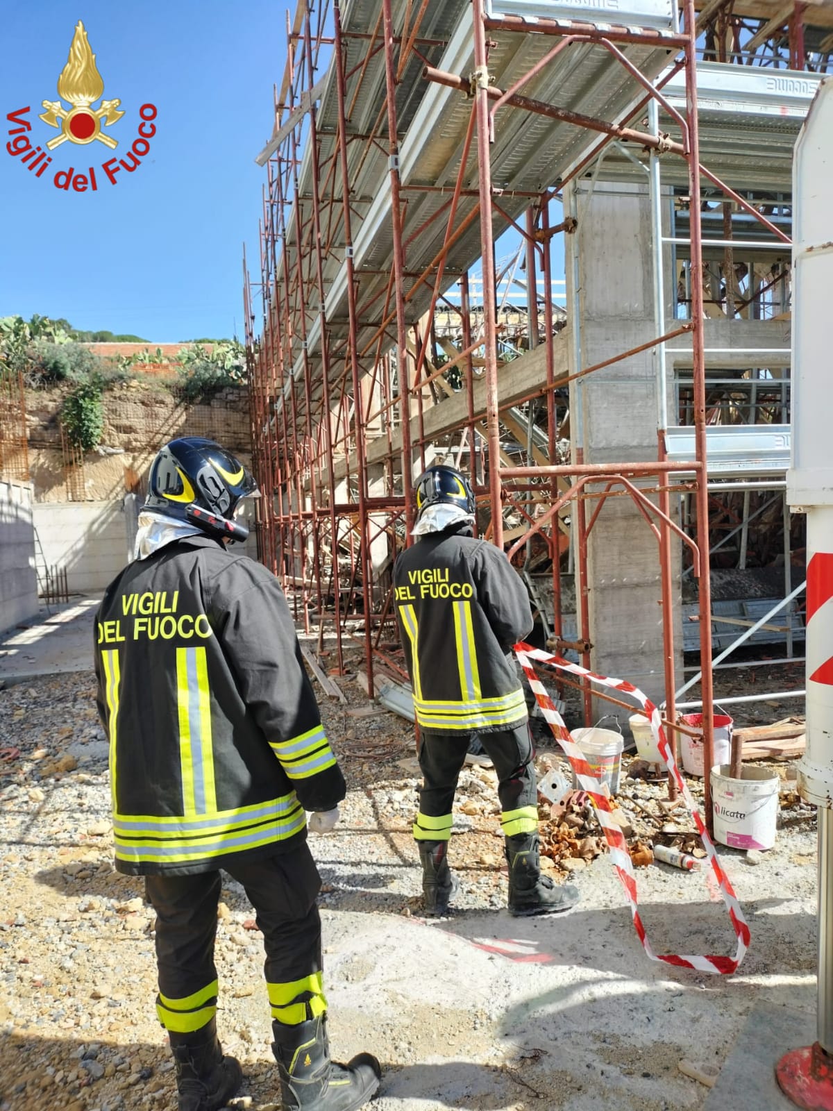 Incidente sul lavoro: crollo di un solaio in costruzione a Pergusa