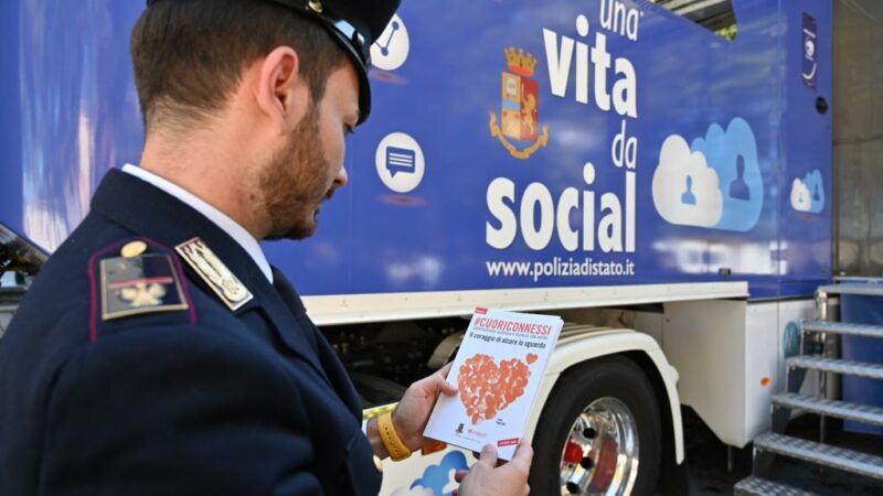 La campagna educativa itinerante della Polizia di Stato “Una vita da social” arriva a Enna