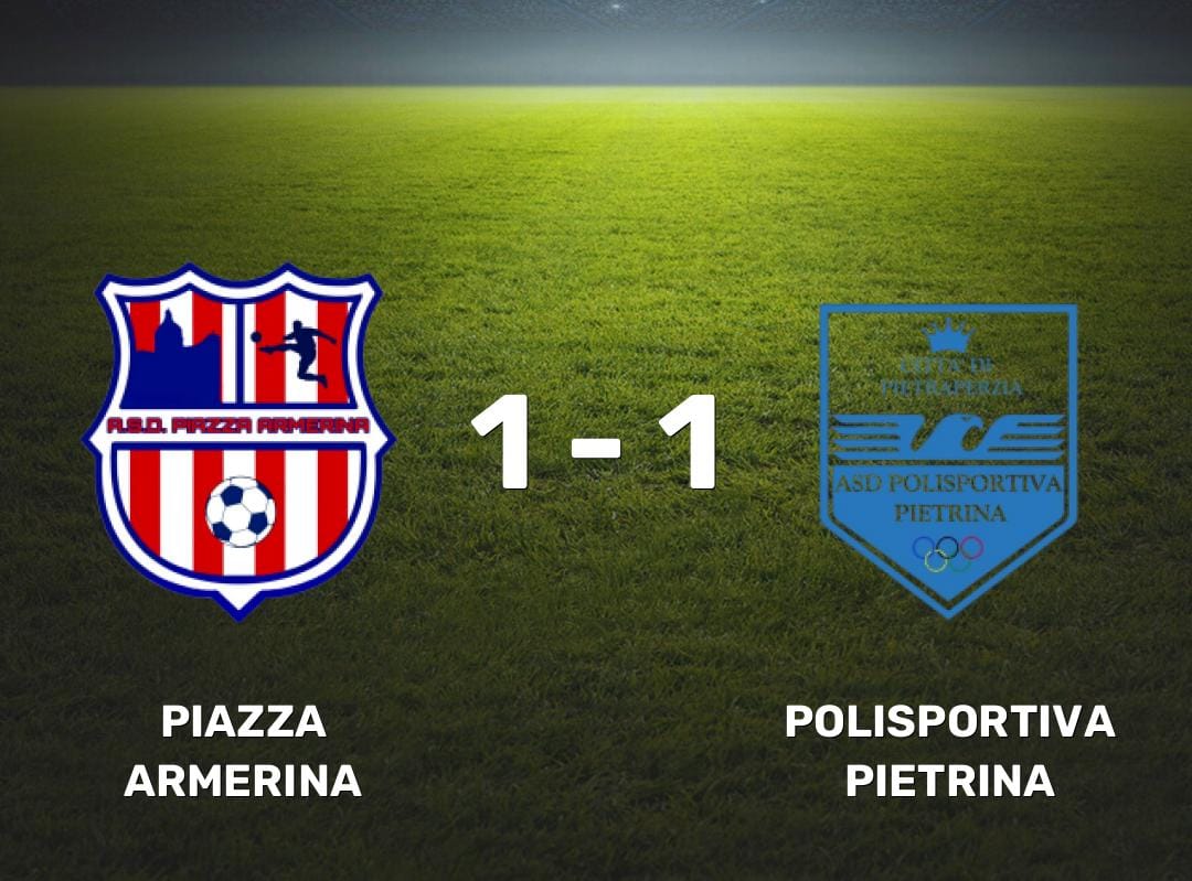 Armerina – Pietraperzia: pareggio nella prima di campionato