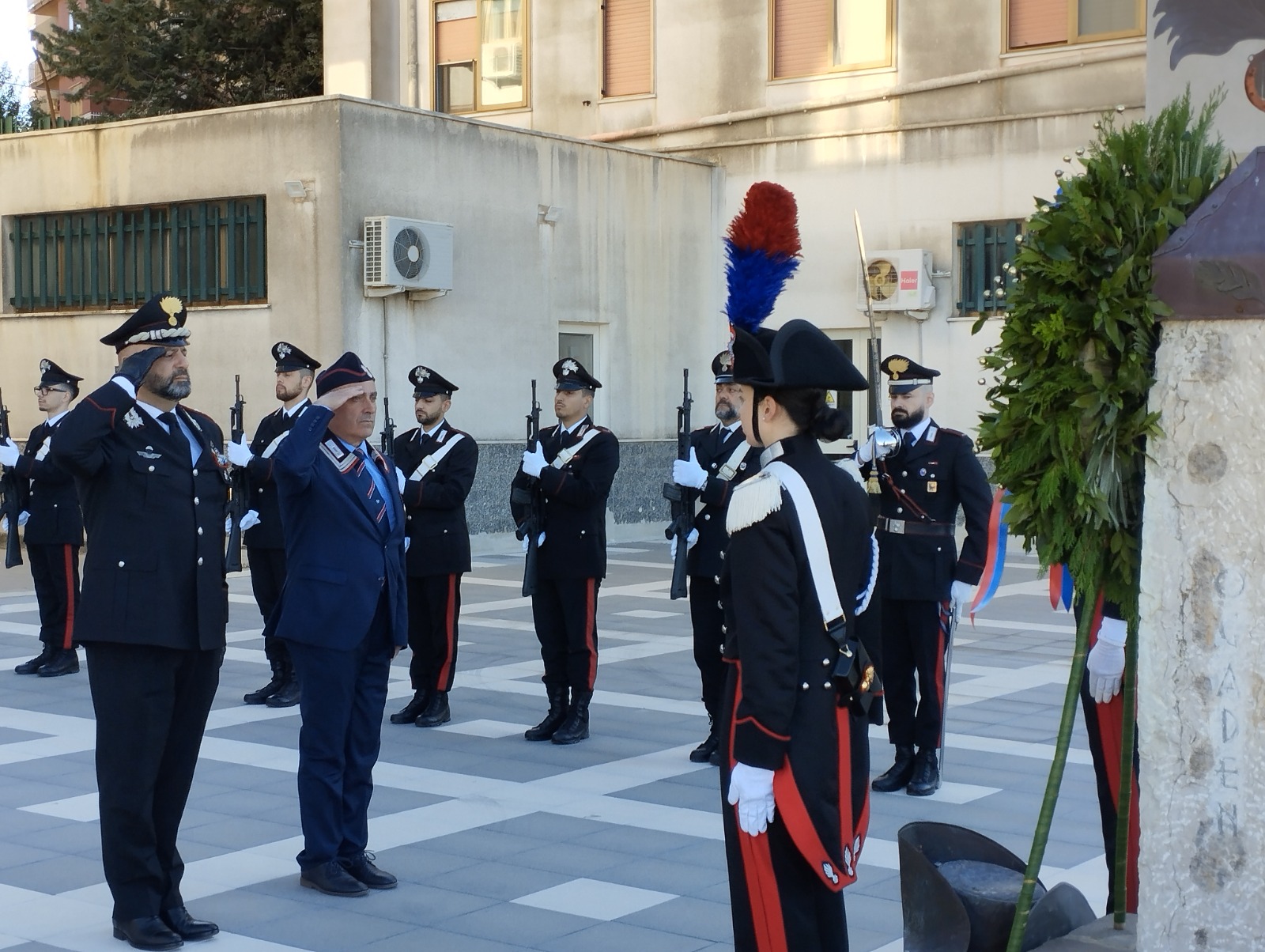 Il ricordo dei Carabinieri caduti: la commemorazione del Comando Provinciale di Enna