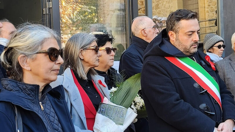 [video] Piazza Armerina – Intitolazione di una piazzetta a Sandra Crescimanno