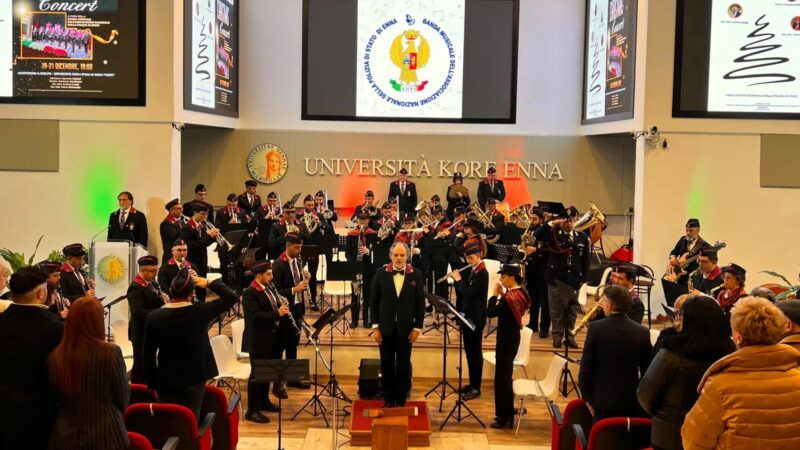 Successo straordinario per Il concerto della banda dell’Associazione Nazionale Polizia di Stato all’università Kore