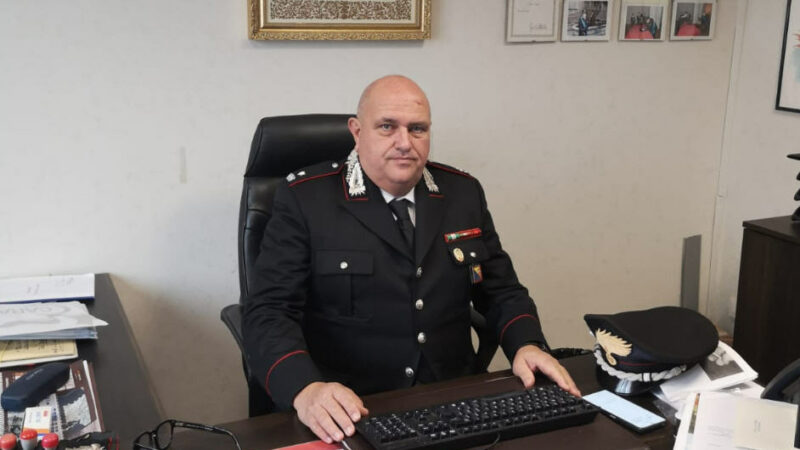 Il maggiore Antonio Di Stefano lascia il servizio attivo: una carriera dedicata all’Arma dei Carabinieri