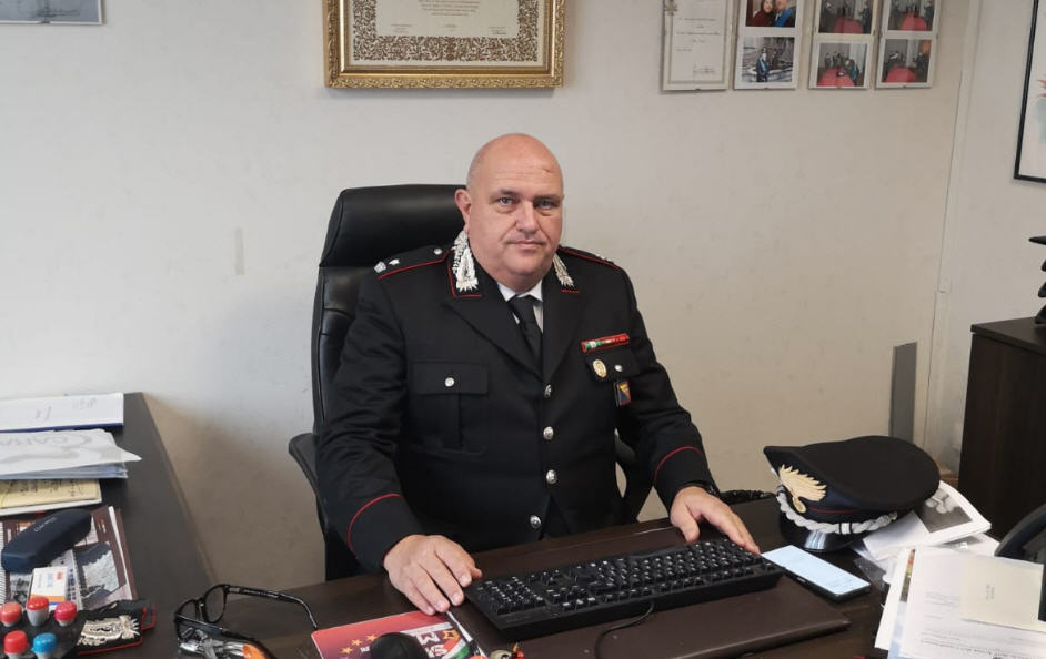 Il maggiore Antonio Di Stefano lascia il servizio attivo: una carriera dedicata all’Arma dei Carabinieri