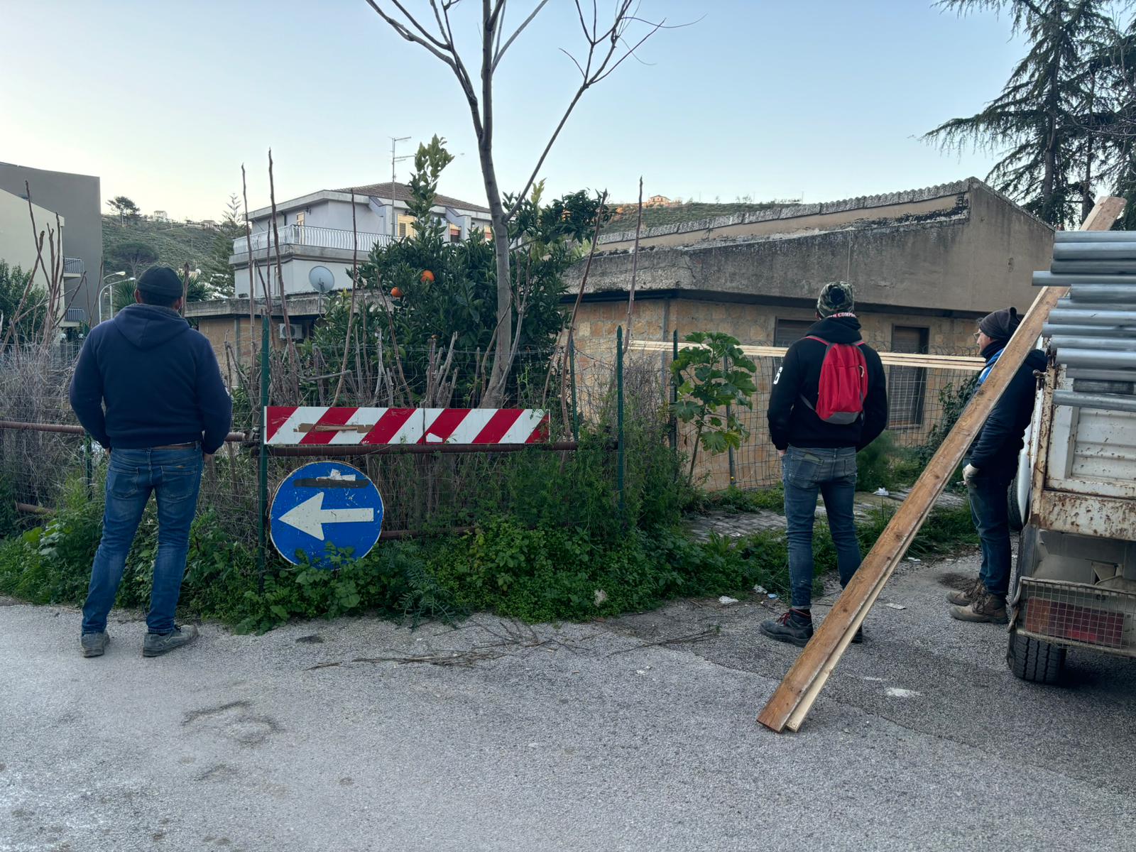 Iniziano i lavori di messa in sicurezza in via Luigi Capuana a Valguarnera