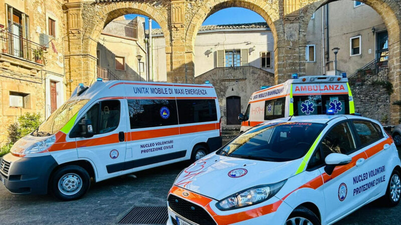 Il Nucleo Volontari della Protezione Civile di Piazza Armerina impegnato nei grandi eventi di capodanno