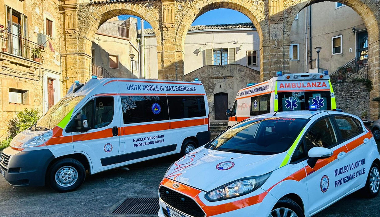 Il Nucleo Volontari della Protezione Civile di Piazza Armerina impegnato nei grandi eventi di capodanno