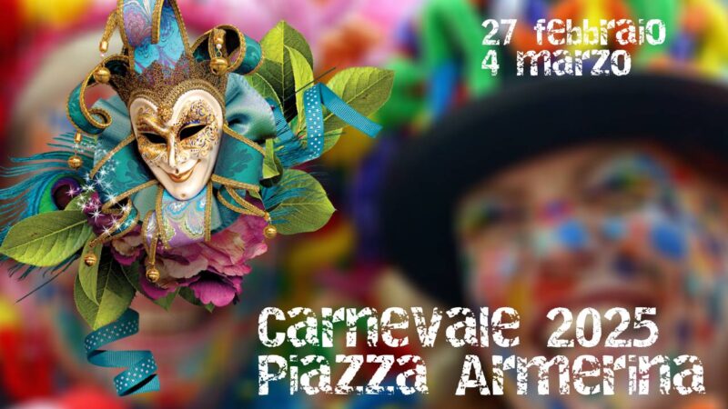 Piazza Armerina – Carnevale 2025: contributi per la realizzazione dei carri allegorici